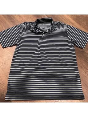 Onward Reserve Men's Navy and Blue Polo-shirt